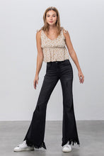 Load image into Gallery viewer, HIGH RISE BLACK SUPER FLARE