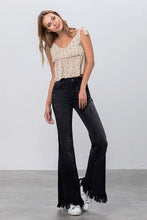 Load image into Gallery viewer, HIGH RISE BLACK SUPER FLARE