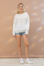 Load image into Gallery viewer, Rhinestone Fringe Pullover Top