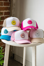 Load image into Gallery viewer, Sparkle Smiley TRUCKER HAT