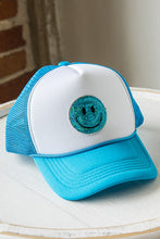 Load image into Gallery viewer, Sparkle Smiley TRUCKER HAT