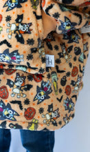 Load image into Gallery viewer, Bluey Heeler-ween Sherpa Lined Hoodie Blanket