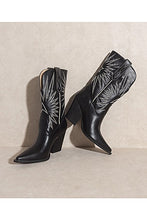 Load image into Gallery viewer, TAN -WESTERN BOOTS