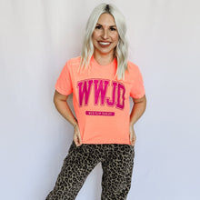 Load image into Gallery viewer, *WWJD Flip Tables Graphic Tee
