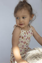 Load image into Gallery viewer, Floral Butterfly Bell Romper
