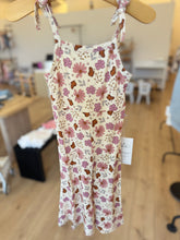 Load image into Gallery viewer, Floral Butterfly Bell Romper