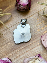 Load image into Gallery viewer, Sterling Silver Autumn Spiny Oyster Buffalo Pendant – Handmade by Artist Shay Pfeiffer