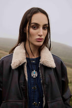 Load image into Gallery viewer, Myra Mystic Skies Bolo Tie in Mesa Turquoise