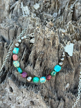 Load image into Gallery viewer, Authentic Jasper Turquoise Chain Bracelet