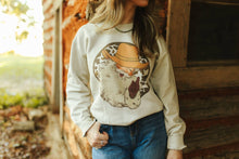 Load image into Gallery viewer, Western Santa Graphic Sweatshirt