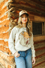 Load image into Gallery viewer, Western Santa Graphic Sweatshirt