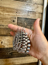 Load image into Gallery viewer, Sterling Silver Pearl Bracelet – Available in All Sizes
