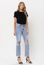 Load image into Gallery viewer, Super High Rise 90&#39;s Straight Crop Jeans
