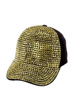 Load image into Gallery viewer, Front Embellished Bling Rhinestone Baseball Cap
