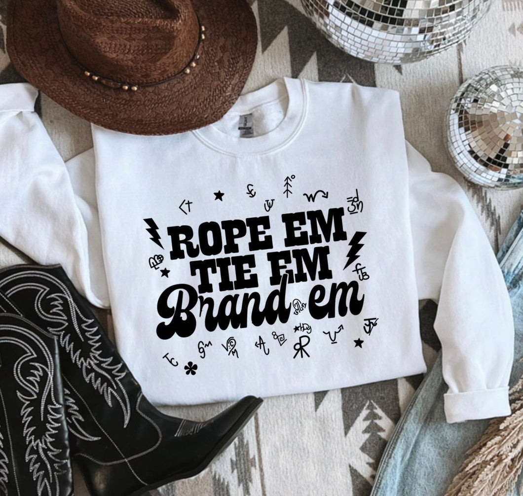 Rope Em Crewneck