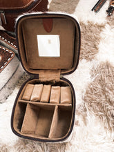 Load image into Gallery viewer, Cowhide &amp; Leather Jewelry Box
