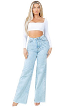 Load image into Gallery viewer, Brooklyn Studded Jean inseam 33.5

