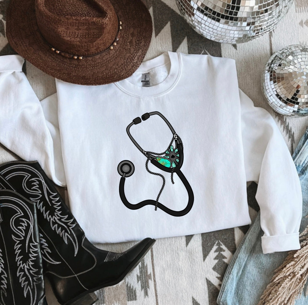 Punchy Health Care Crewneck