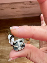 Load image into Gallery viewer, Ring - Size 5 1/2 -Red Spiny &amp; Sterling Silver
