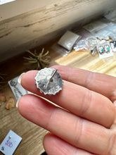 Load image into Gallery viewer, Cluster Turquoise Stud Earrings – Native Made, Sterling Silver
