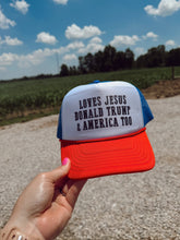 Load image into Gallery viewer, DONALD TRUMP *RWB* CAP
