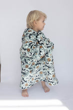 Load image into Gallery viewer, Jack Skellington Sherpa Lined Hoodie Blanket
