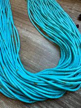 Load image into Gallery viewer, Multi strand Kingman turquoise necklace
