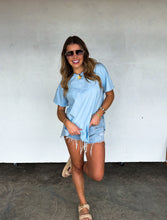 Load image into Gallery viewer, Spring Washed Cotton Boyfriend Tee - Pre Order - 4 Colors
