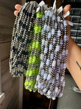 Load image into Gallery viewer, Blue Lace Agate &amp; Sterling Silver Pearl Necklace – 20 ½” Plus Extender
