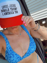 Load image into Gallery viewer, DONALD TRUMP *RWB* CAP
