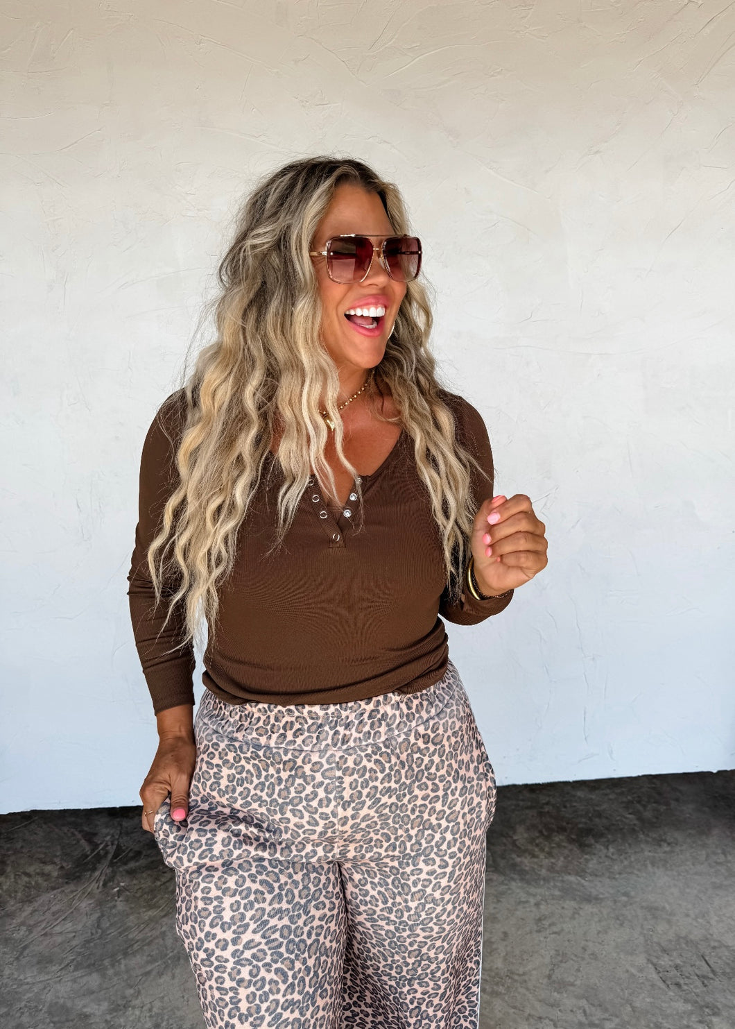Fall Henley Top