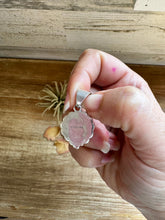 Load image into Gallery viewer, Small Round Spiny Oyster Pendant – Sterling Silver
