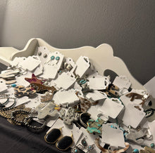 Load image into Gallery viewer, Rhinestone Cross Dangle Earrings – Silver Western Bling Cross Earrings
