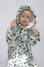 Load image into Gallery viewer, Jack Skellington Sherpa Lined Hoodie Blanket
