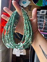 Load image into Gallery viewer, Choker Green Nugget Turquoise Choker
