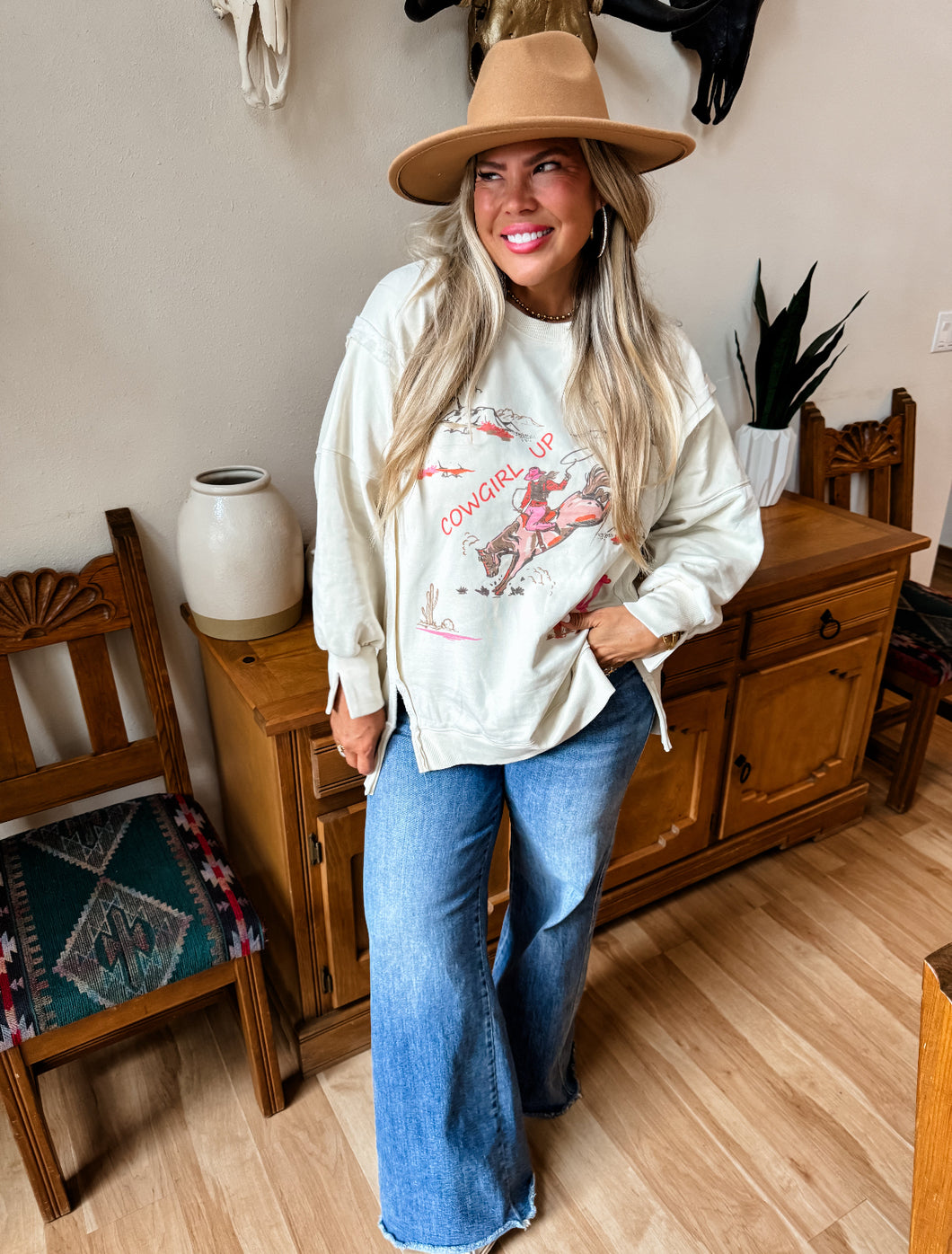 Cowgirl Up Pullover