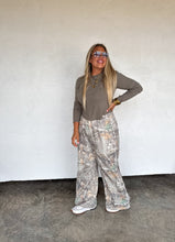 Load image into Gallery viewer, Camo &amp; Checkered Wide Leg Joggers (Pants only)
