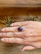 Load image into Gallery viewer, Simple Purple Spiny Oyster Ring – Size 8.5, USA Made
