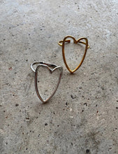 Load image into Gallery viewer, Boho Heart Ring - Silver only
