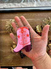 Load image into Gallery viewer, Cowboy boots hair clip
