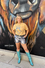 Load image into Gallery viewer, Marfa Metallic Shorts
