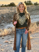 Load image into Gallery viewer, Tiny Hearts in Gold Foil Tee
