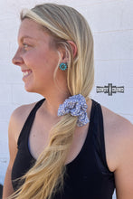 Load image into Gallery viewer, Cowgirl Flowers Scrunchie
