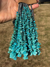 Load image into Gallery viewer, Blue Turquoise &amp; Silver Hematite Necklace – 18”
