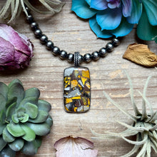 Load image into Gallery viewer, Mojave Bumblebee Pendant – Sterling Silver – Fits Up To 8 mm Pearls – Made by The Bijoux FAB
