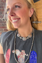 Load image into Gallery viewer, Western Concho Necklace
