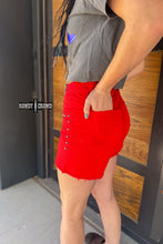 Load image into Gallery viewer, RED- Shenandoah Stud Shorts
