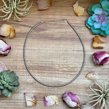 Load image into Gallery viewer, Silver-Plated 4 mm Bead Necklace – 20”
