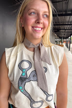 Load image into Gallery viewer, Taupe Dottie Wild Rag
