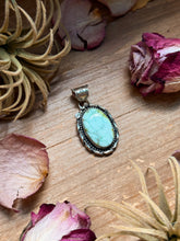 Load image into Gallery viewer, Palomino Turquoise Sterling Silver Pendant – Oval
